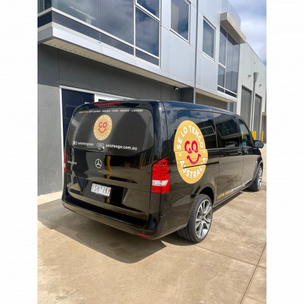 Vehicle Lettering & One Way Vision - Se lo Tengo Australia.