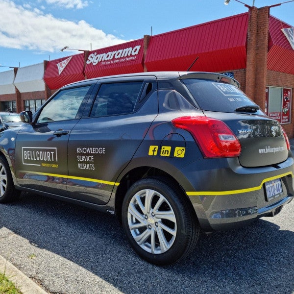 Bell Court Property Group Vehicle Wrap