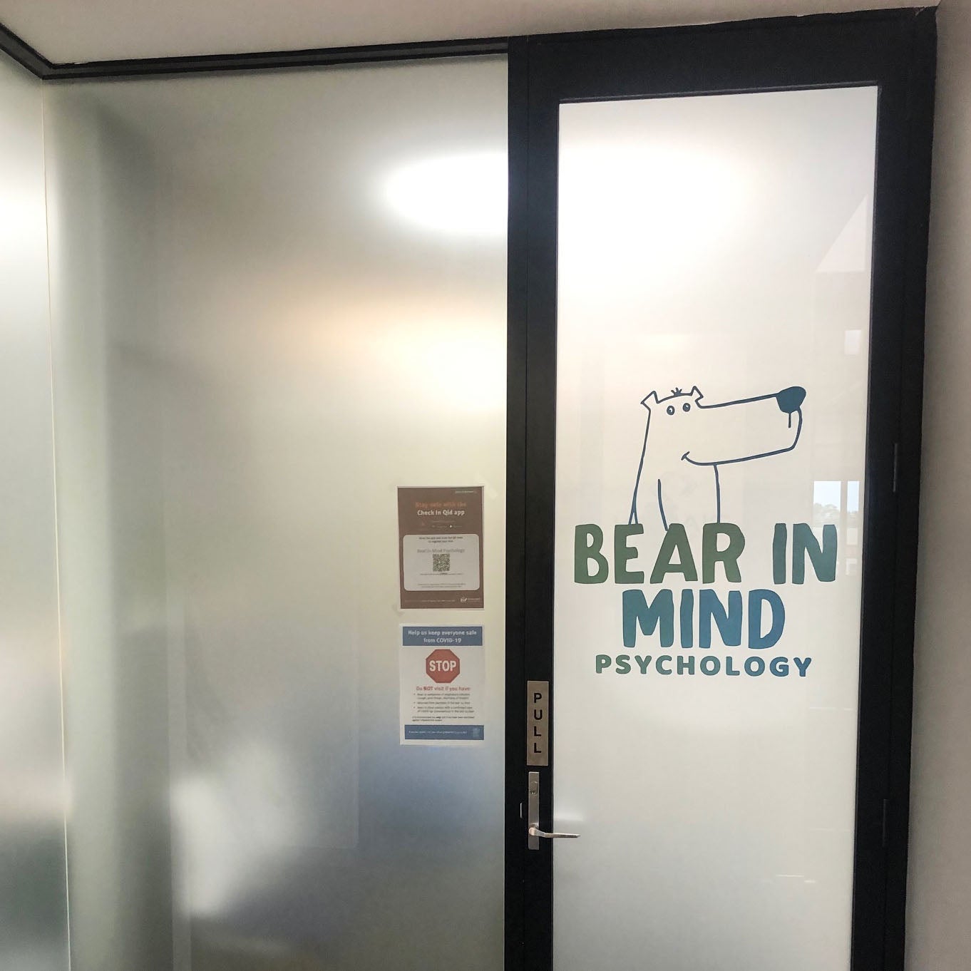 Bear In Mind Psychology Signage