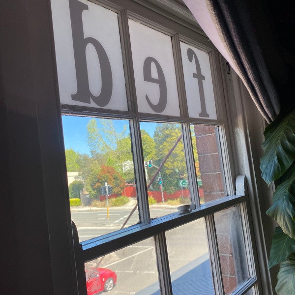 Updating Caffe Signage- For FED Blue Mountains- By Signarama Penrith
