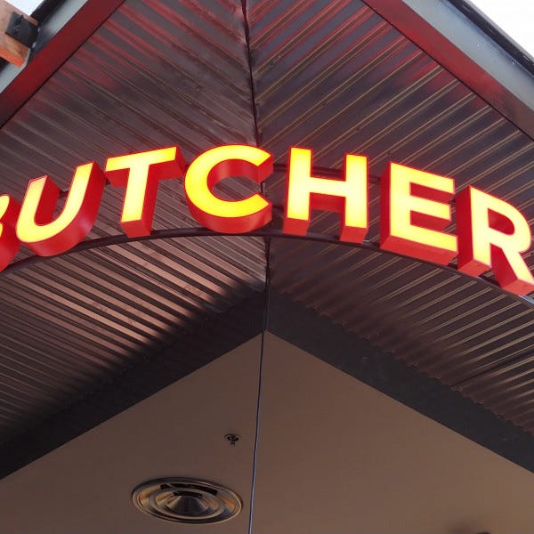 3D Illuminated Letters for SA Gourmet Meats