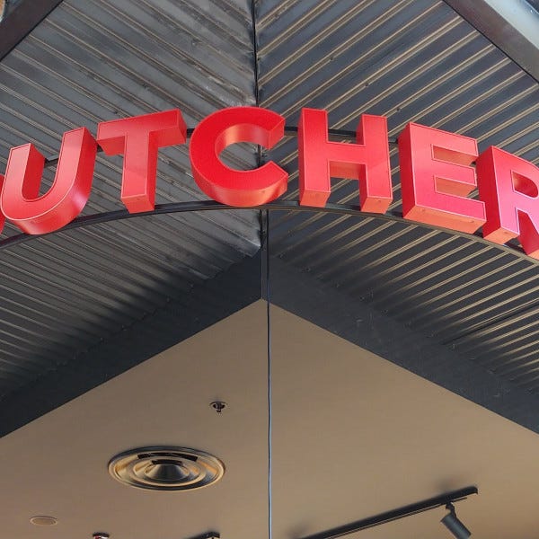 3D Lettering for SA Gourmet Meats