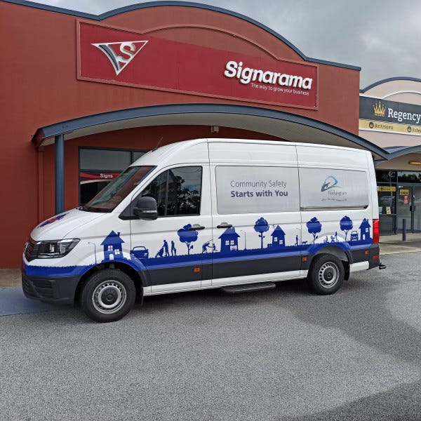 City of Rockingham Van Graphics