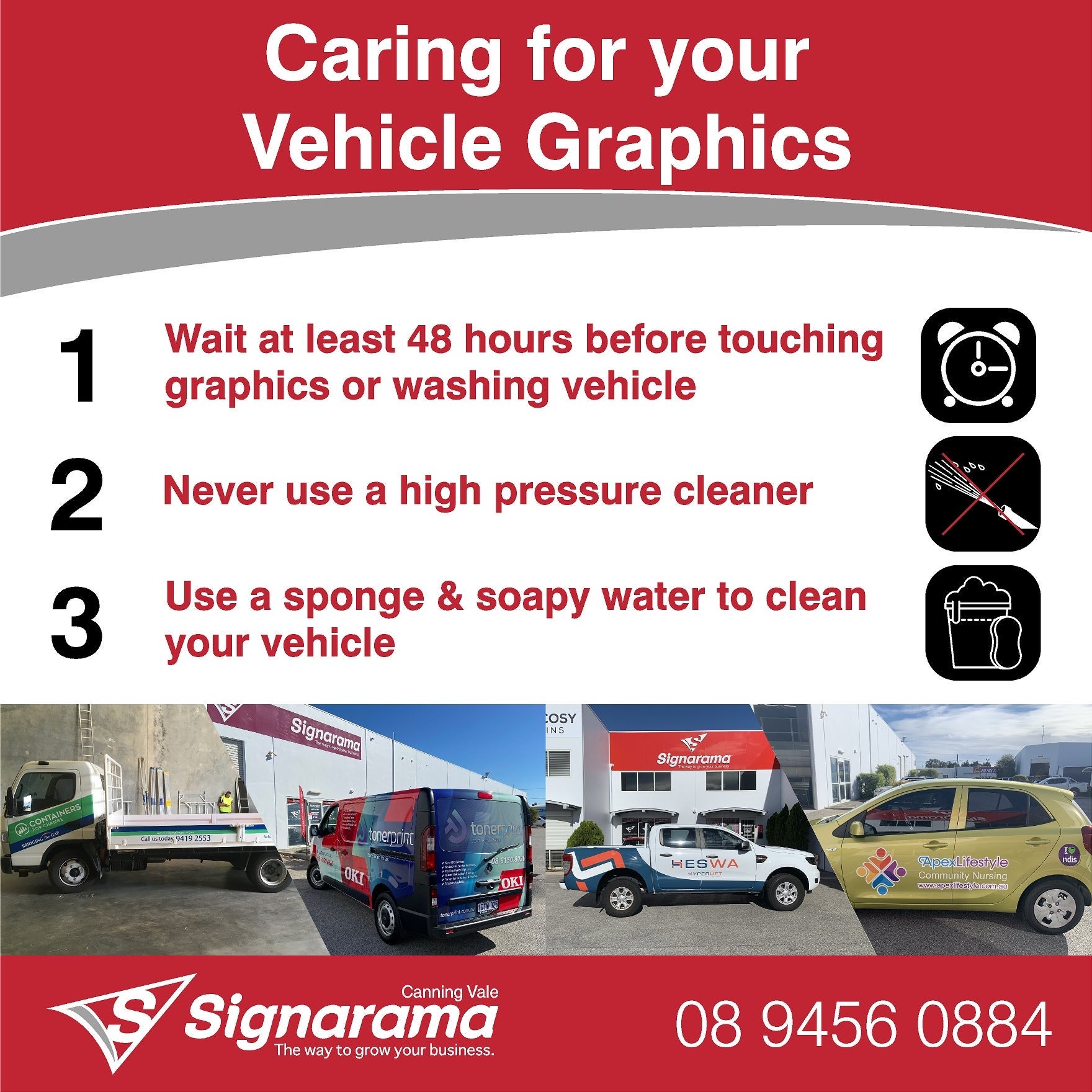 How to Care for your Vehicle Graphics