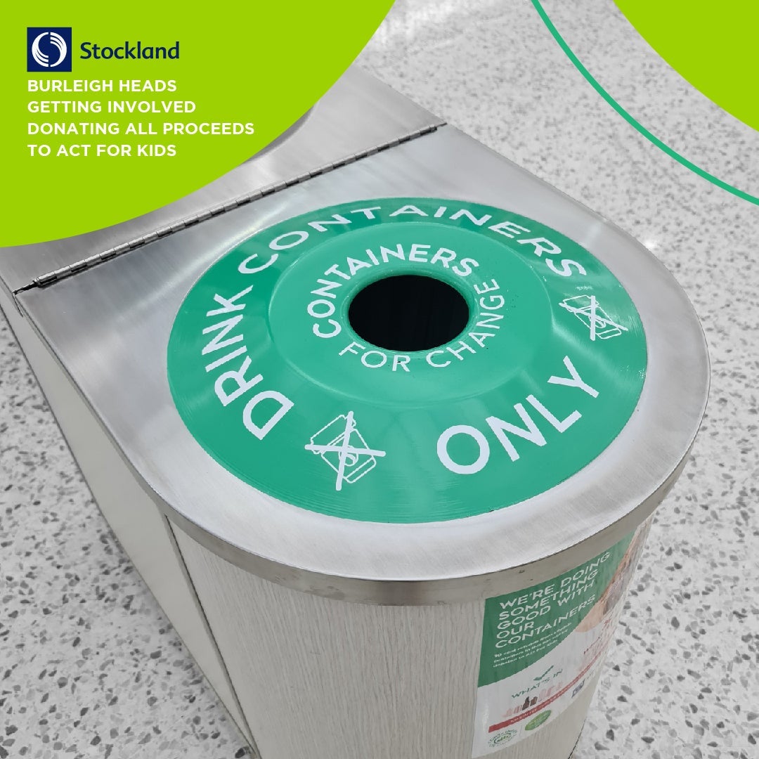 COEX Container Exchange - Containers for Change - Stockland Burleigh - Signarama Burleigh Heads