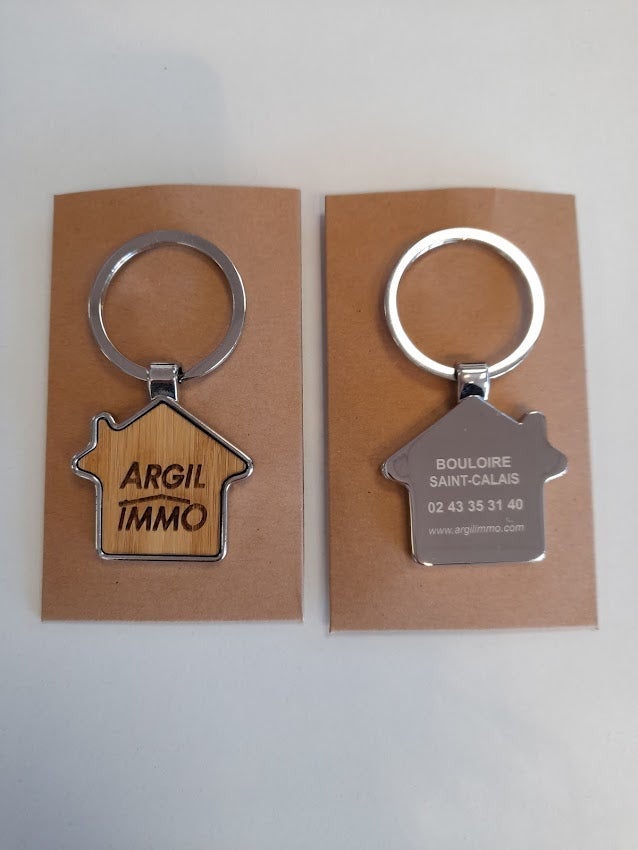 Porte Clés pour Argilimmo, Agence Immobilière installée sur Bouloire et Saint Calais