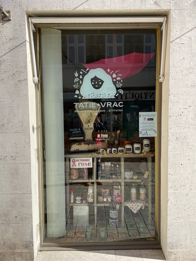 Marquage de vitrine