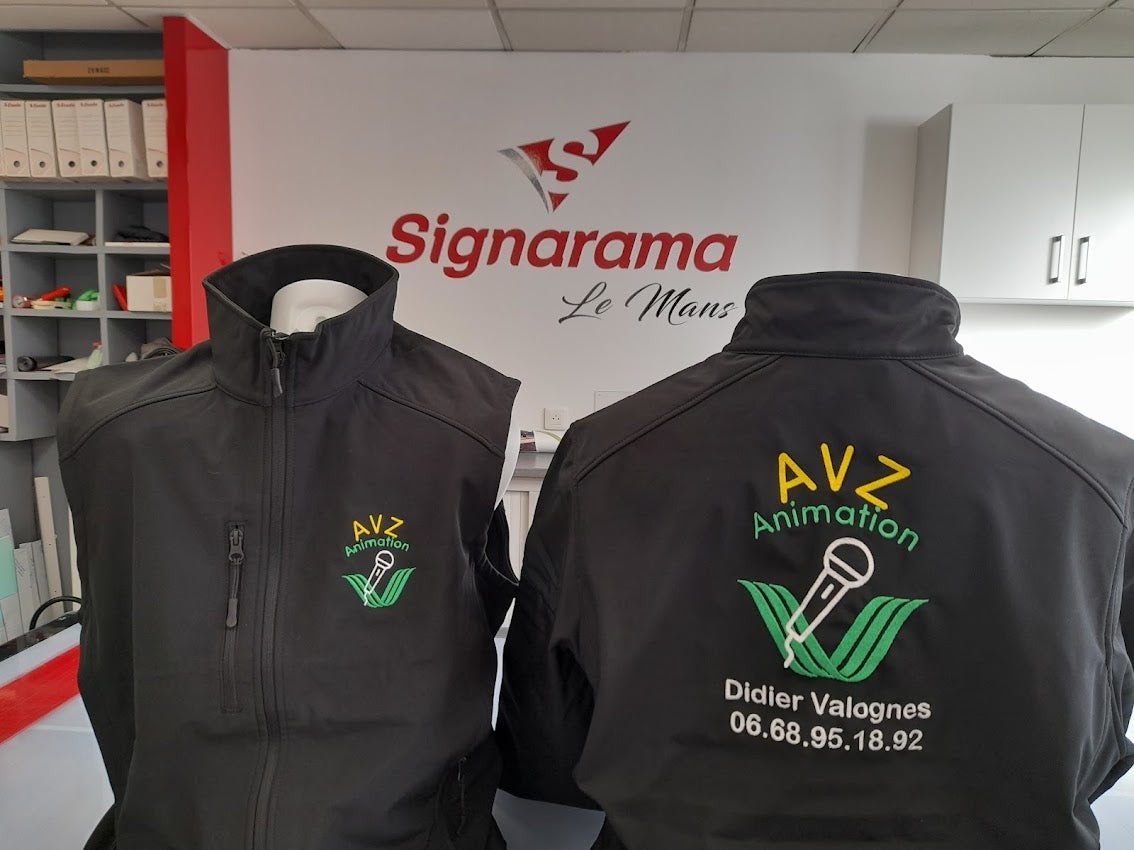 Broderie et Impression sur Vêtements par Signarama Le Mans