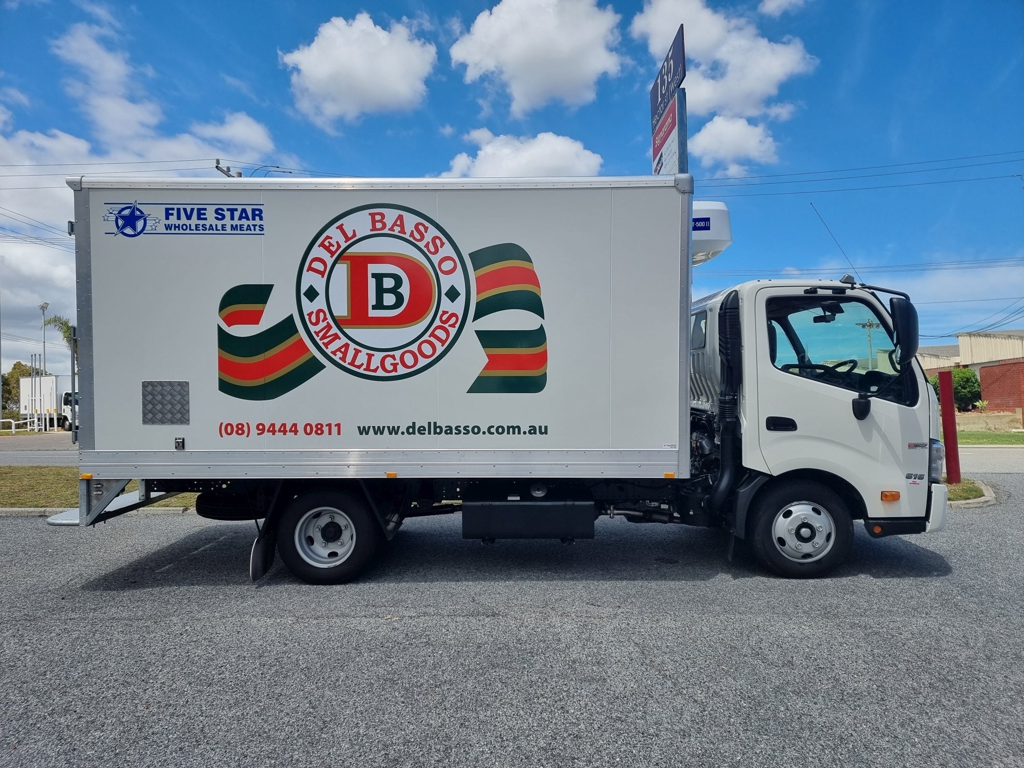 Del Basso Truck Signage