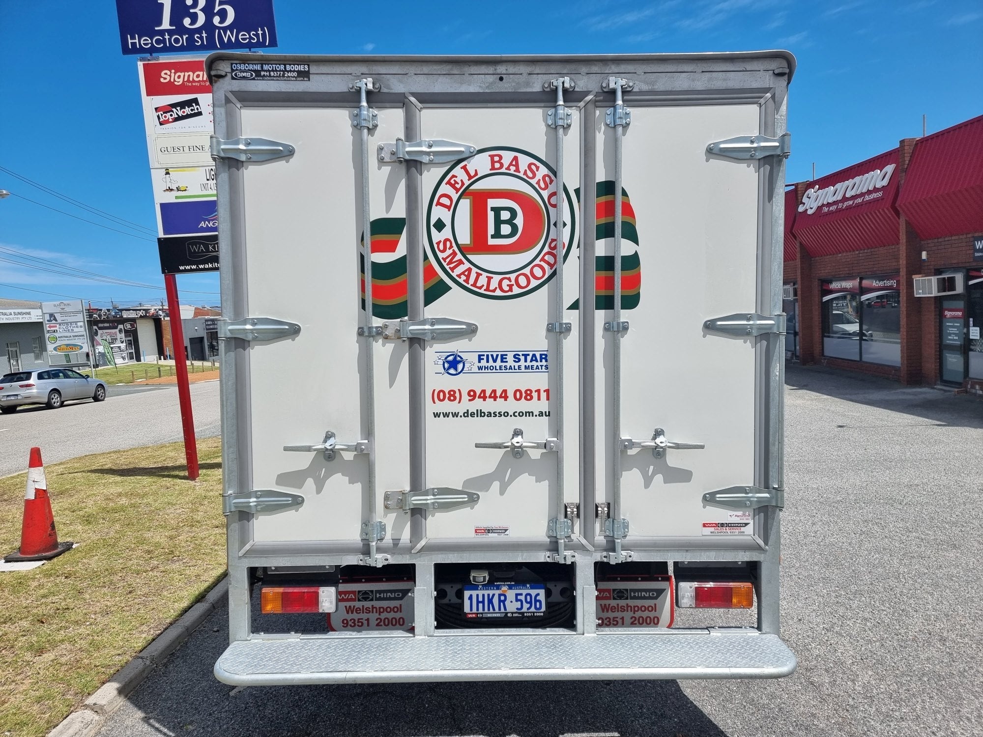 Del Basso Truck Signage