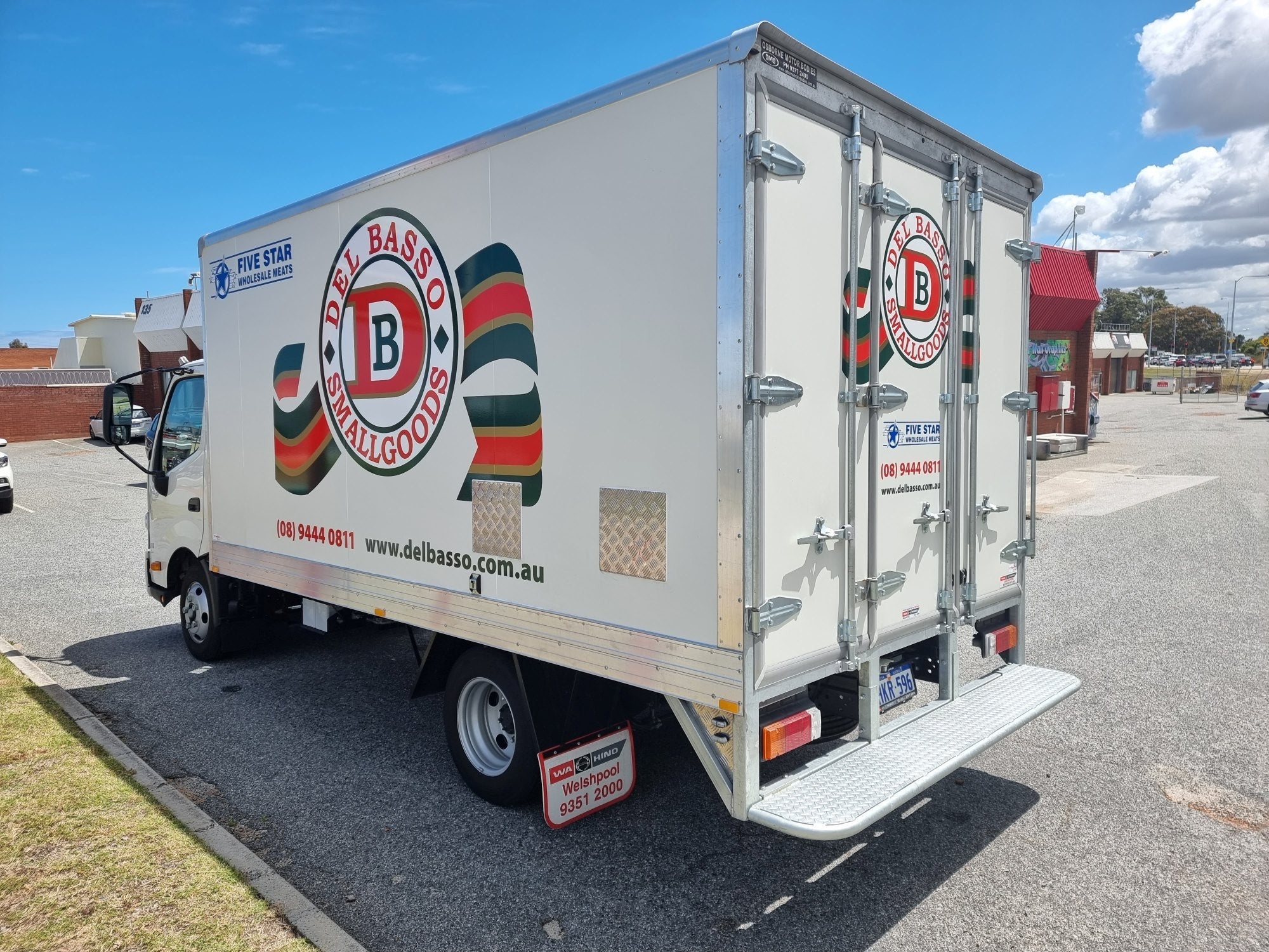 Del Basso Truck Signage