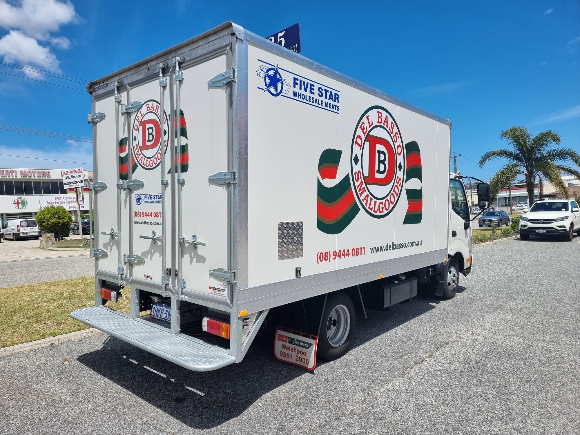 Del Basso Truck Signage