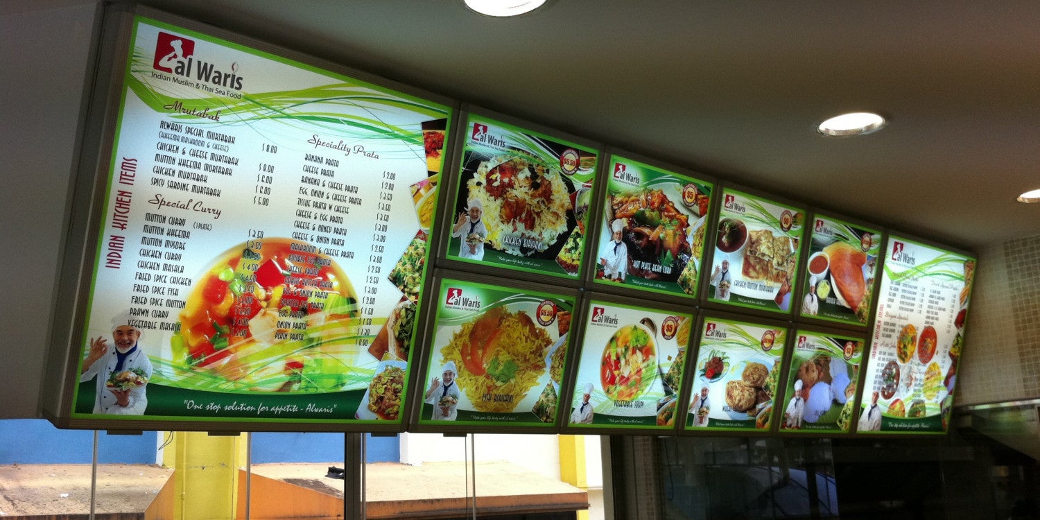 Menu Boards