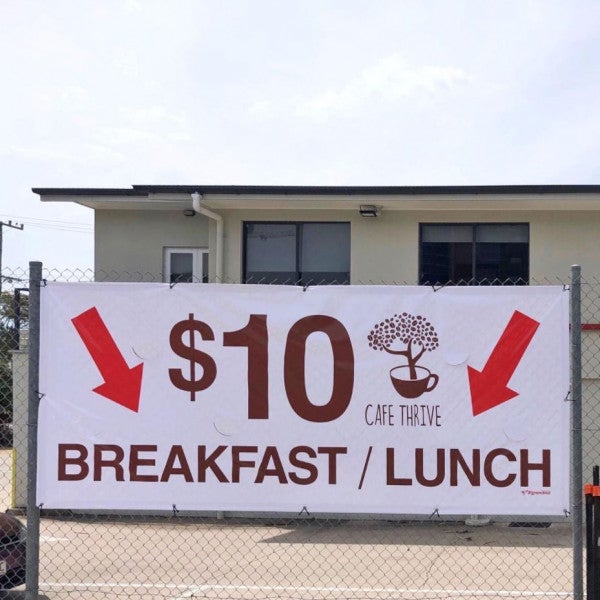 Thrive Cafe Banner