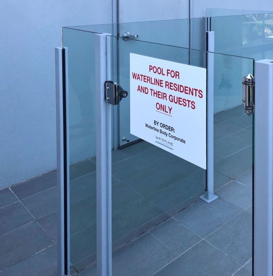 Pool Signage