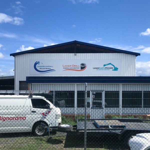 Leder Water Drill - Building Signage - ACM - Signarama Northern Rivers