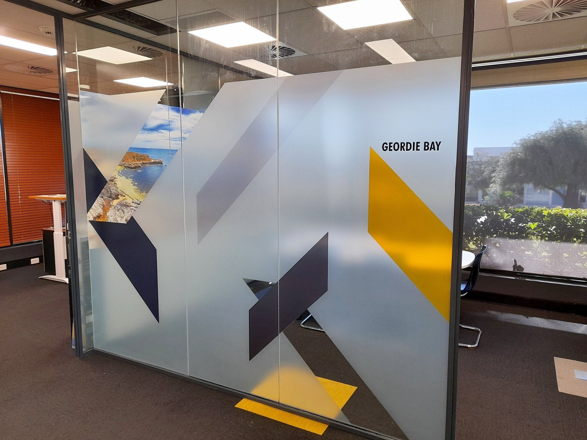 Caterlink Window Frosting & Graphics