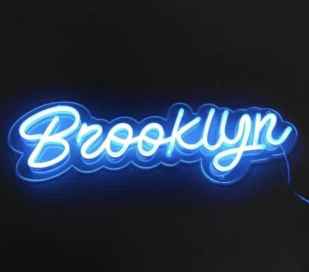 ENSEIGNE INTERIEURE NEON FLEX BLEU