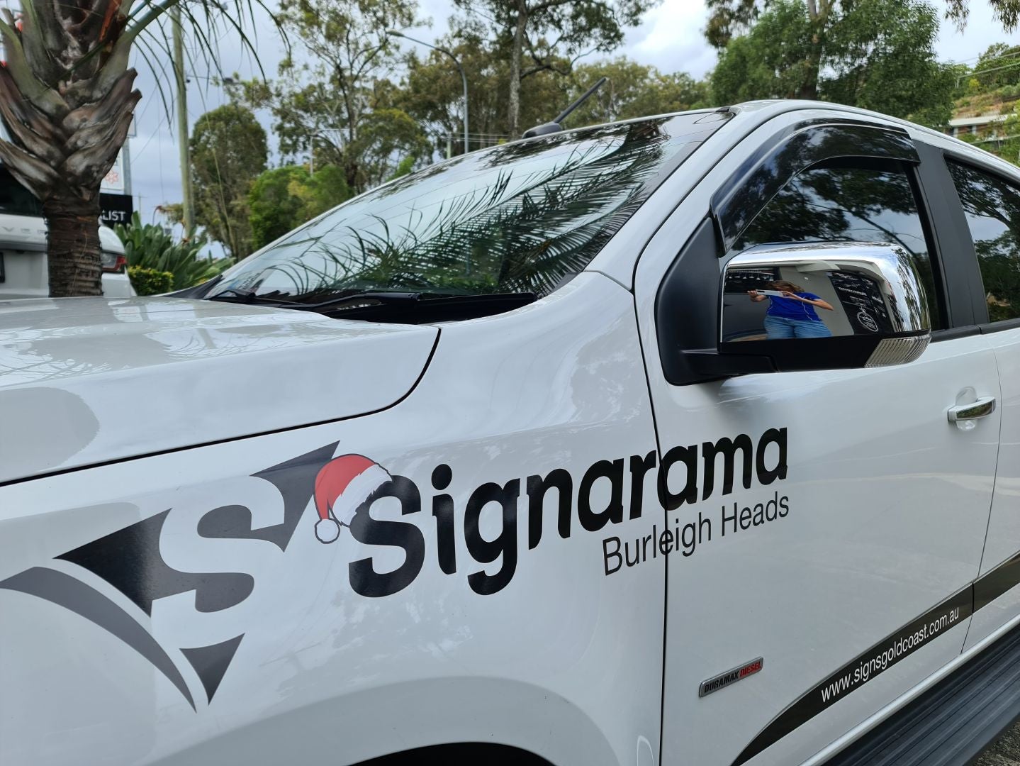 Christmas Window Decals - Signarama Burleigh Heads Gold Coast