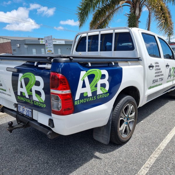A2B Removals Ute Wrap