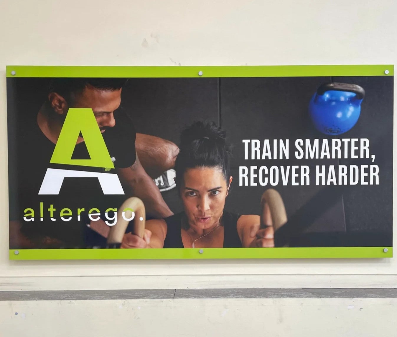 Reception Signs - Alterego Holistic Fitness Studio - Alphington.