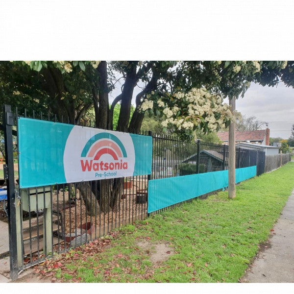 Mesh Banner - Watsonia Preschool - Watsonia