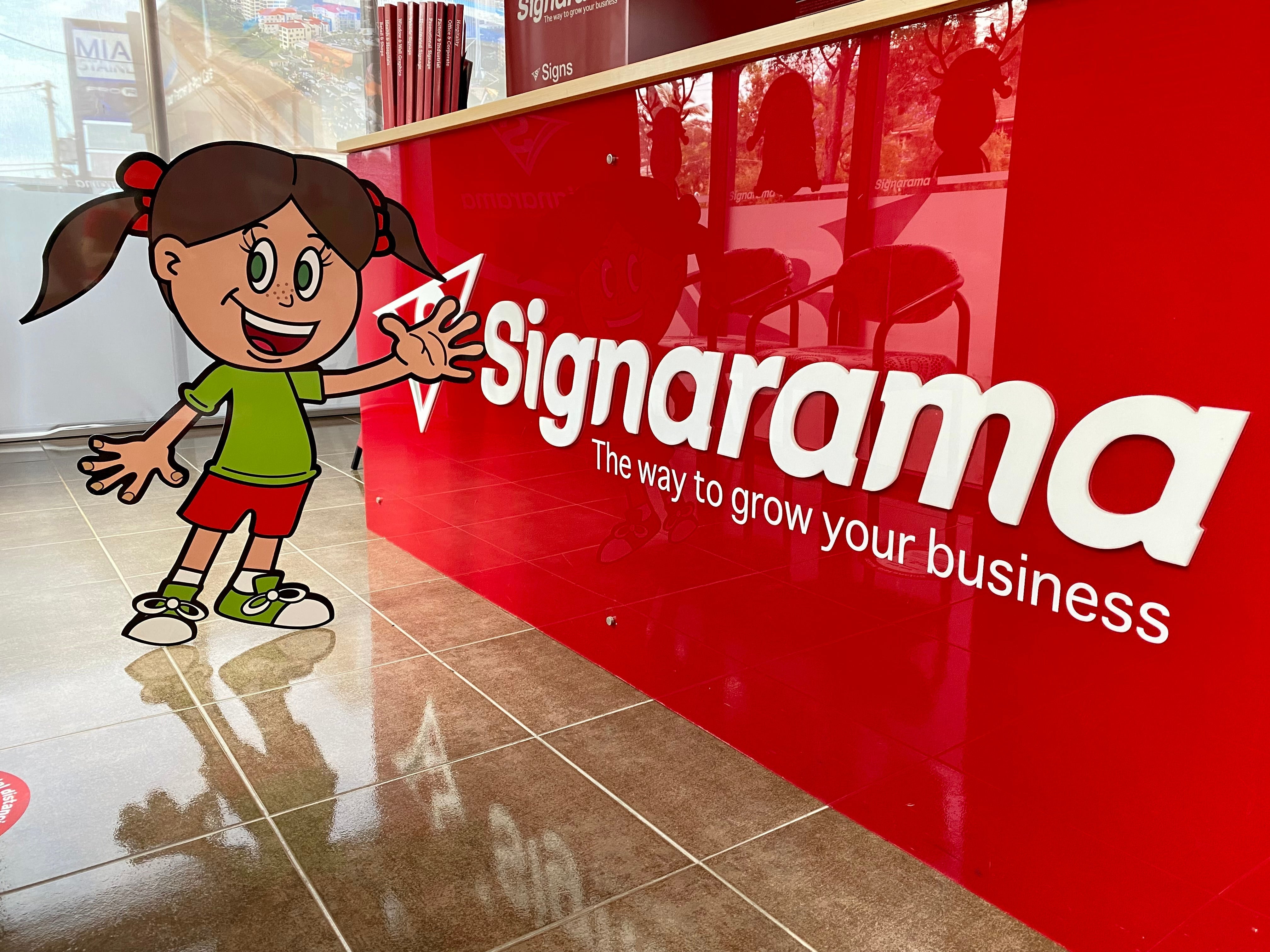 CNC Router Cut Signs to Shape - Signarama Burleigh Heads Gold Coast