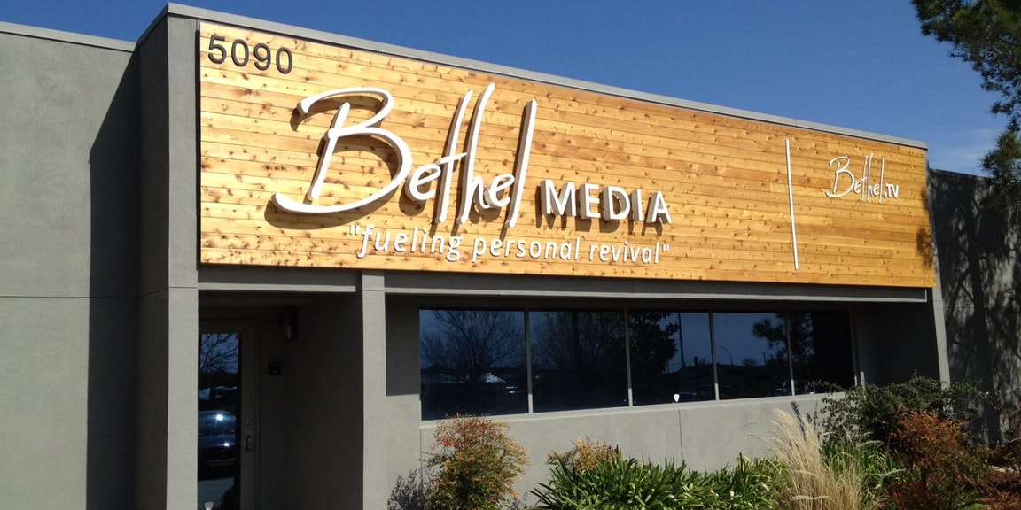 Signarama storefront channel letter sign installation