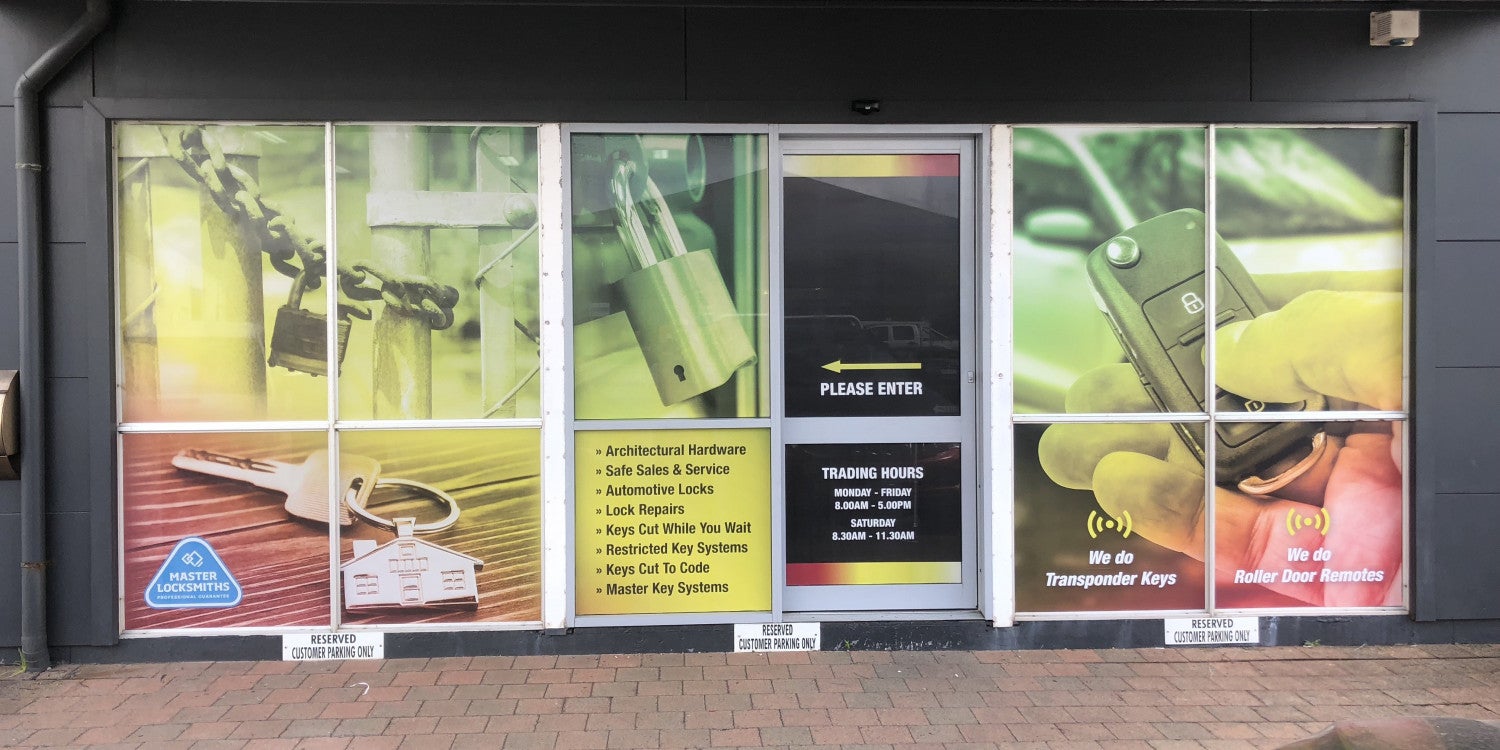 Window Graphics in South Charlotte, NC