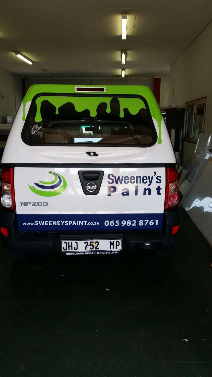Decals on bakkies