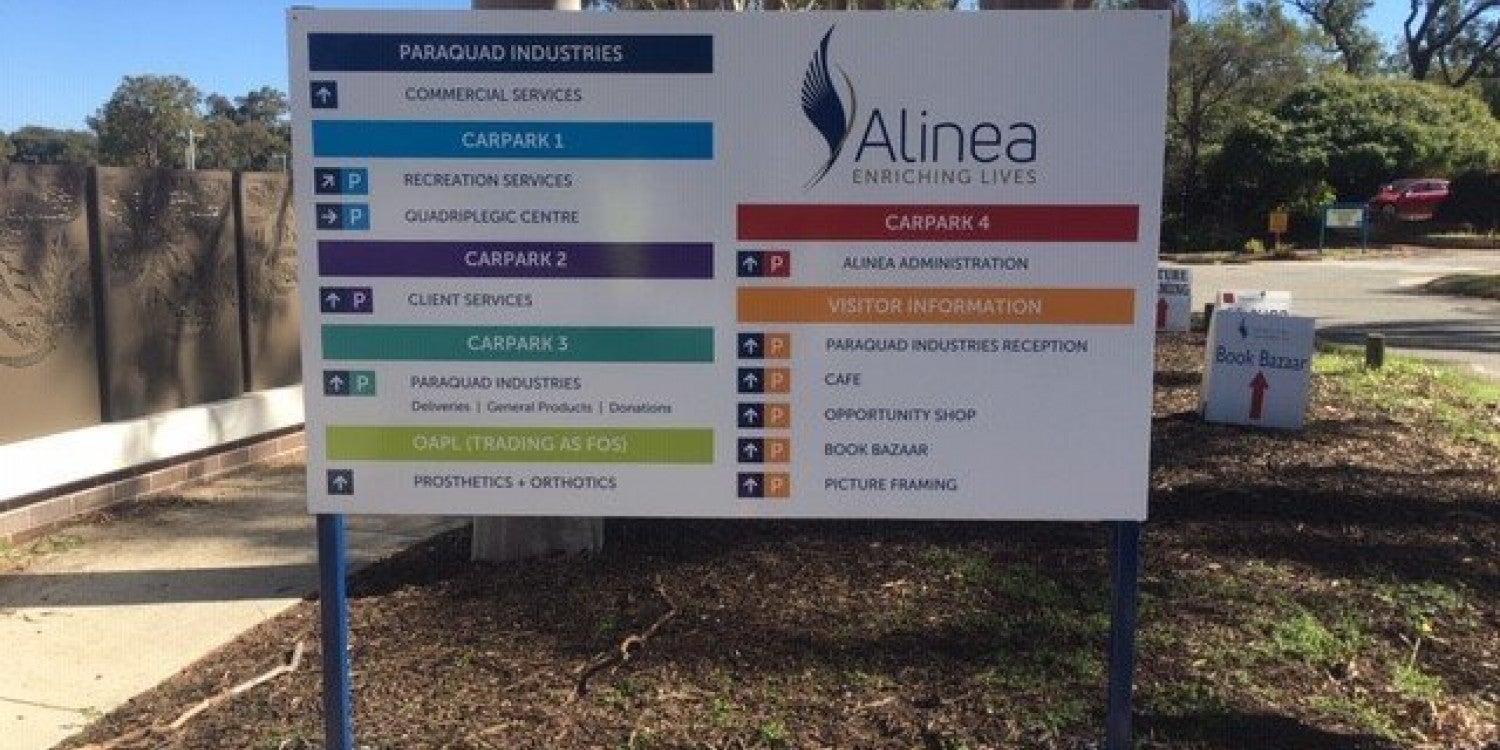 Wayfinding Signs in Naperville, IL