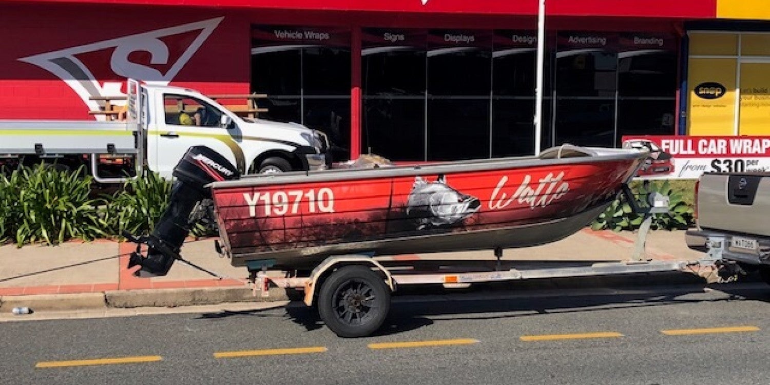 Boat Lettering & Decals