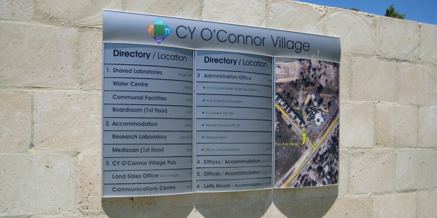 Directory Boards in Corona, CA