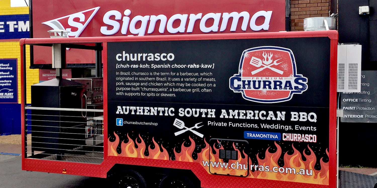Food Truck Signs in South Charlotte, NC