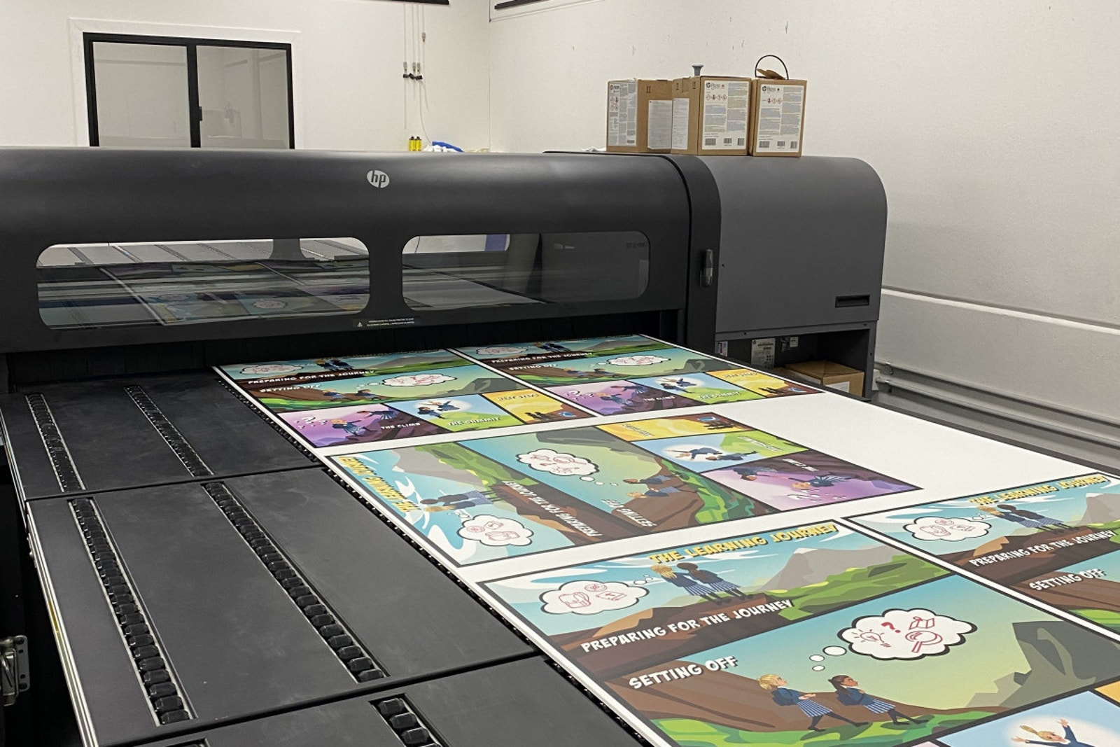 Topple Machine Signage Sign Manufacturing Methods | Signarama