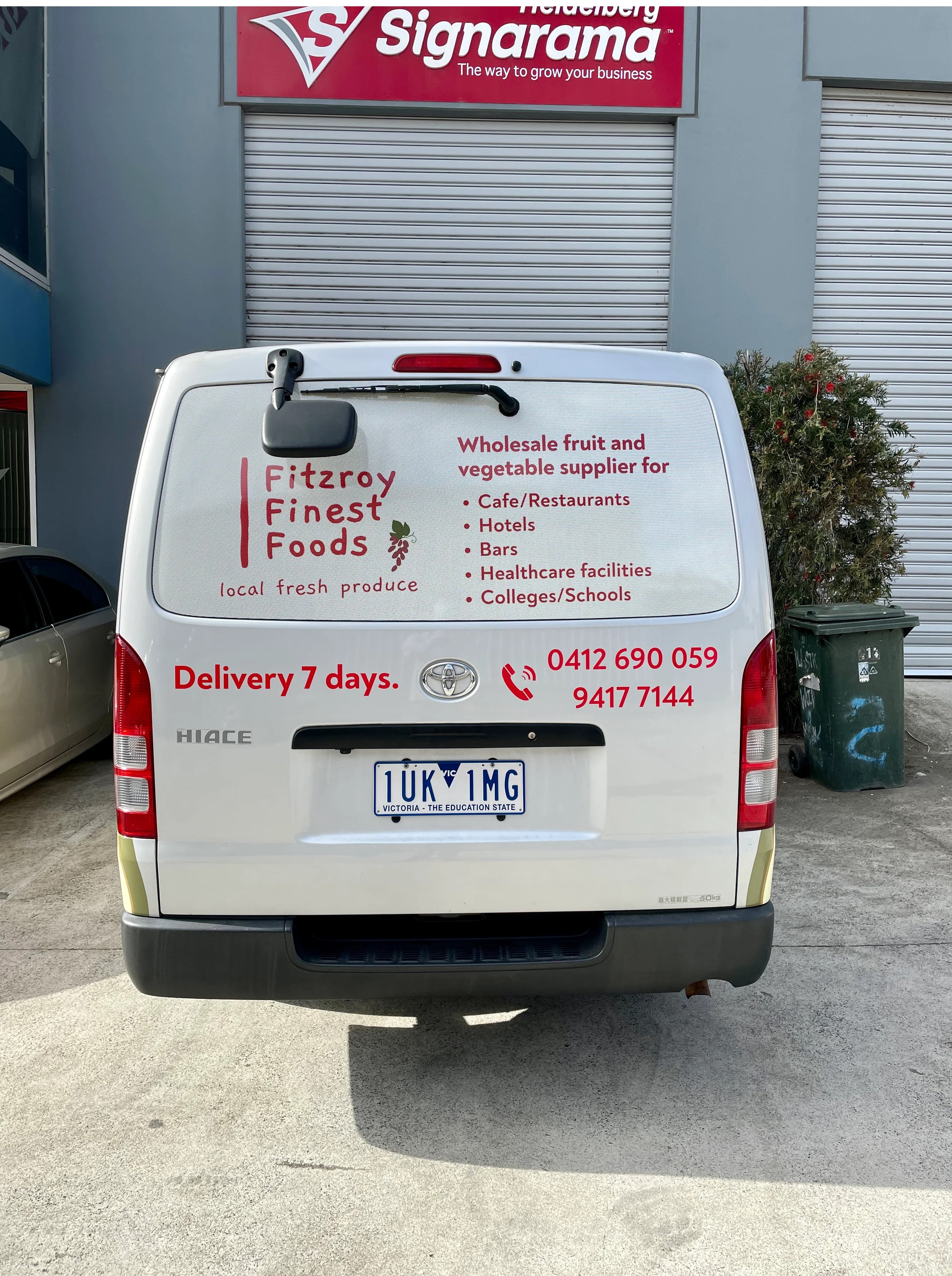Van Wrap - Fitzroy Finest Foods - Fitzroy.