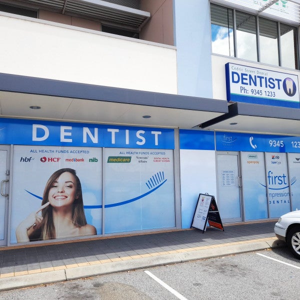 First Impressions Dental Building Signage