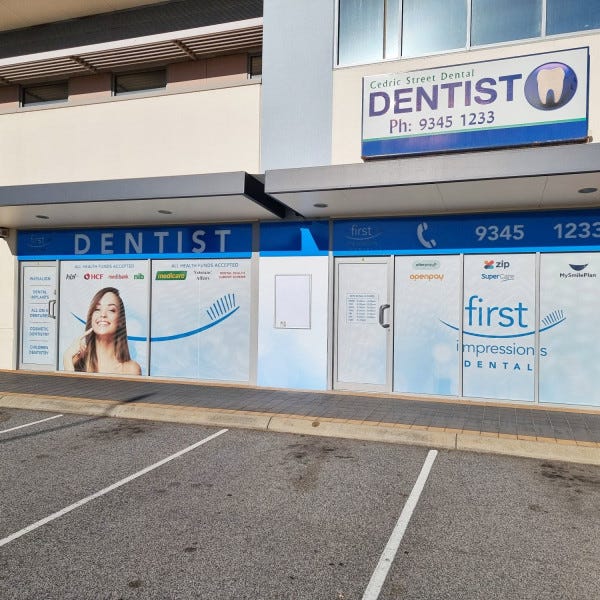 Cedric St Dental Signage (6)
