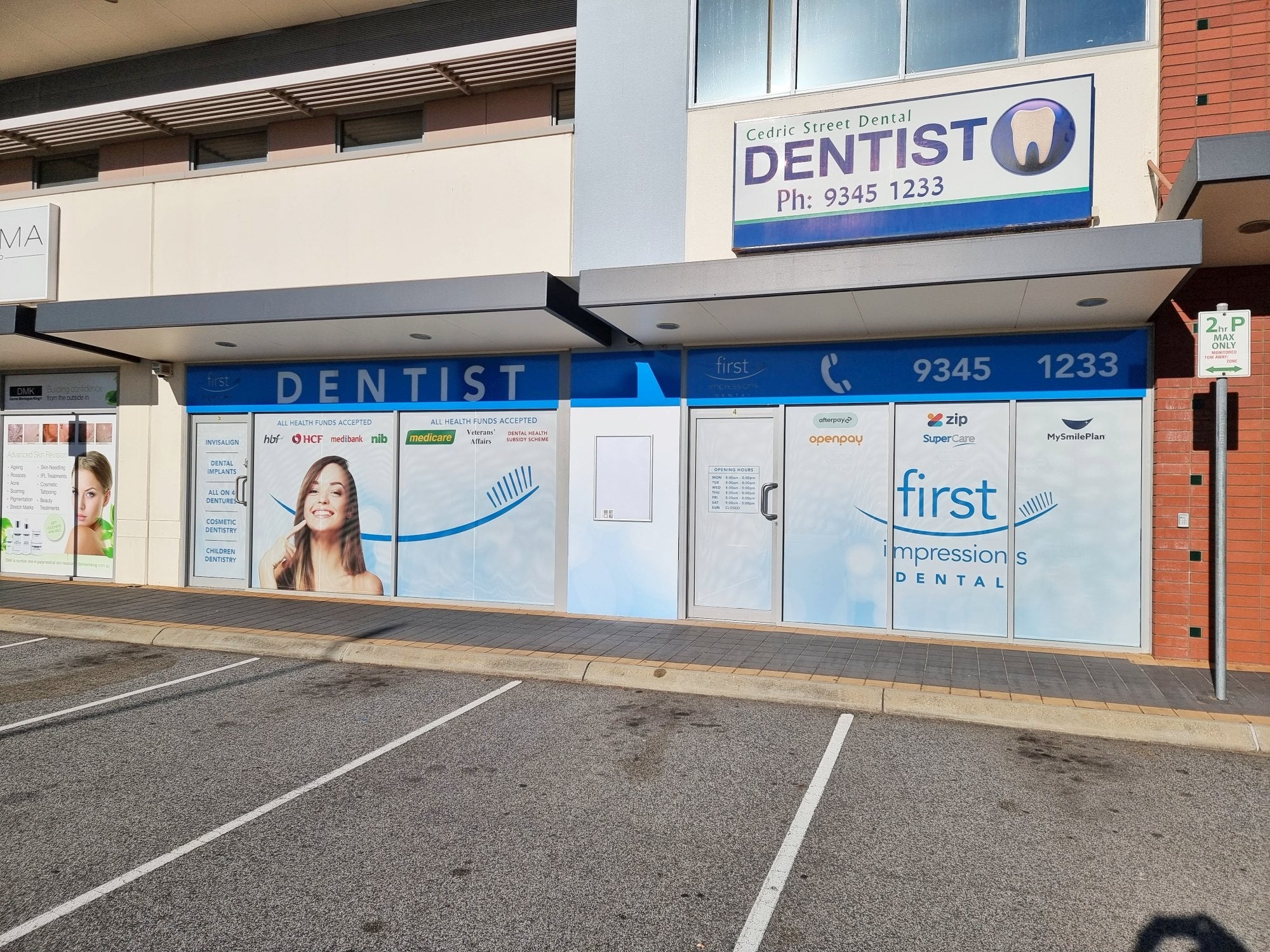First Impressions Dental Building Signage
