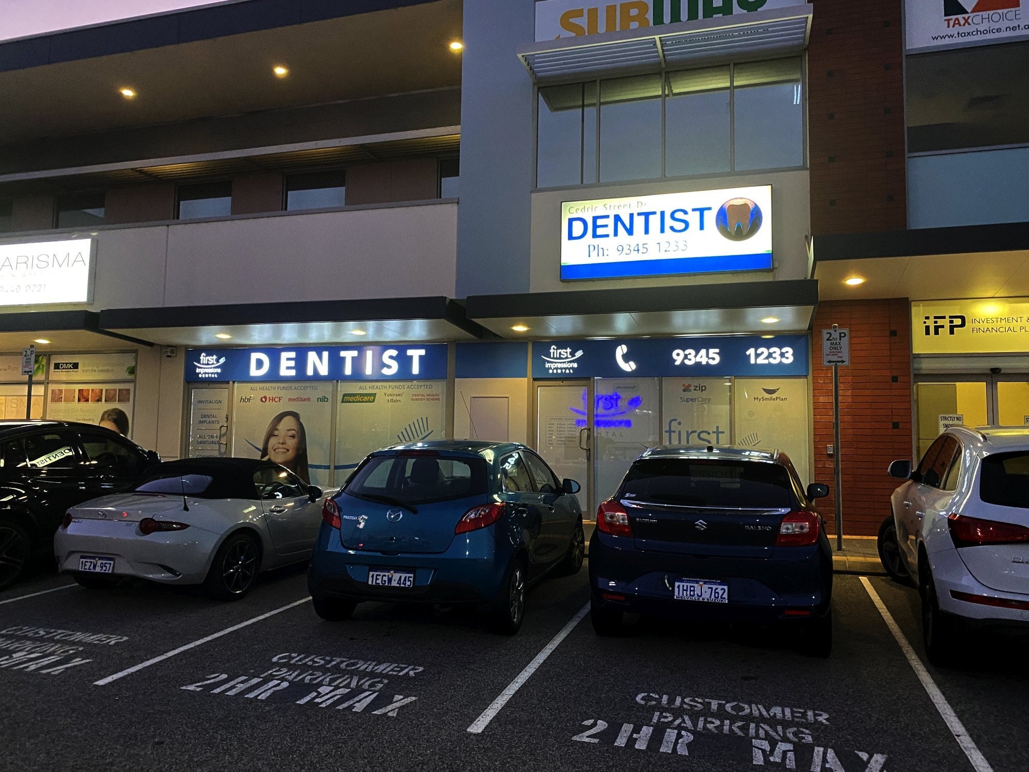 First Impressions Dental Building Signage