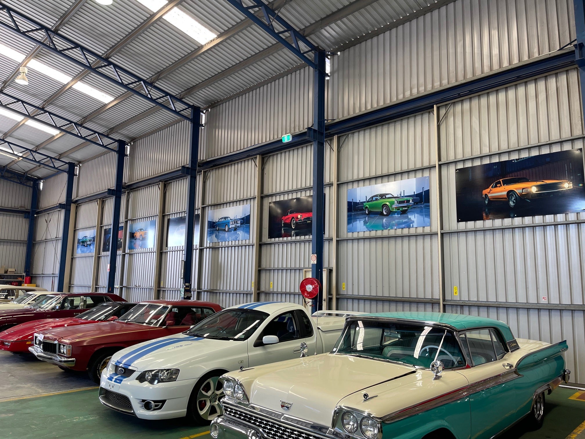 Digitally printed corflute panels for Slattery Auctions WA.