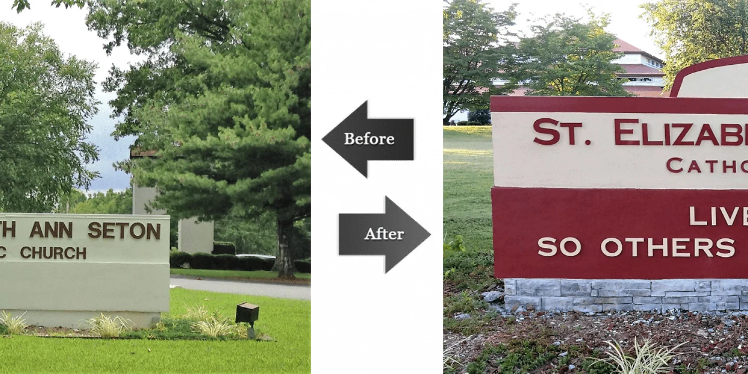 Sometimes Your Old Sign is the Best New Sign!
