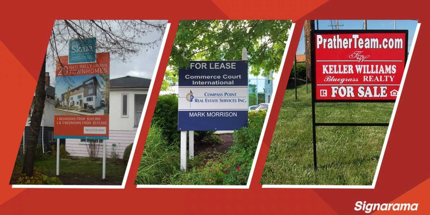Real Estate Signage is Key to Sales Success
