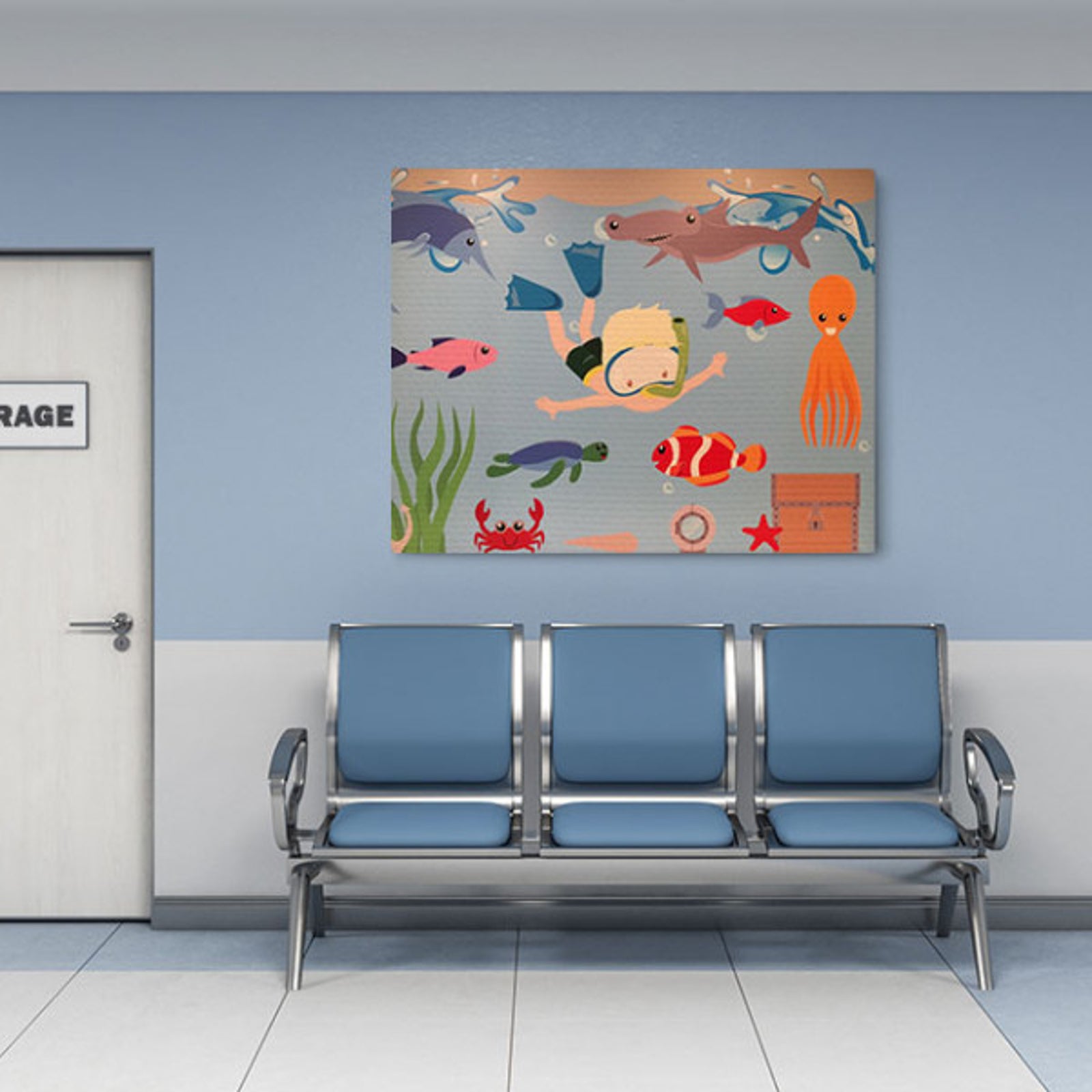 3 Ways Color & Themes Can Relieve Patient Stress