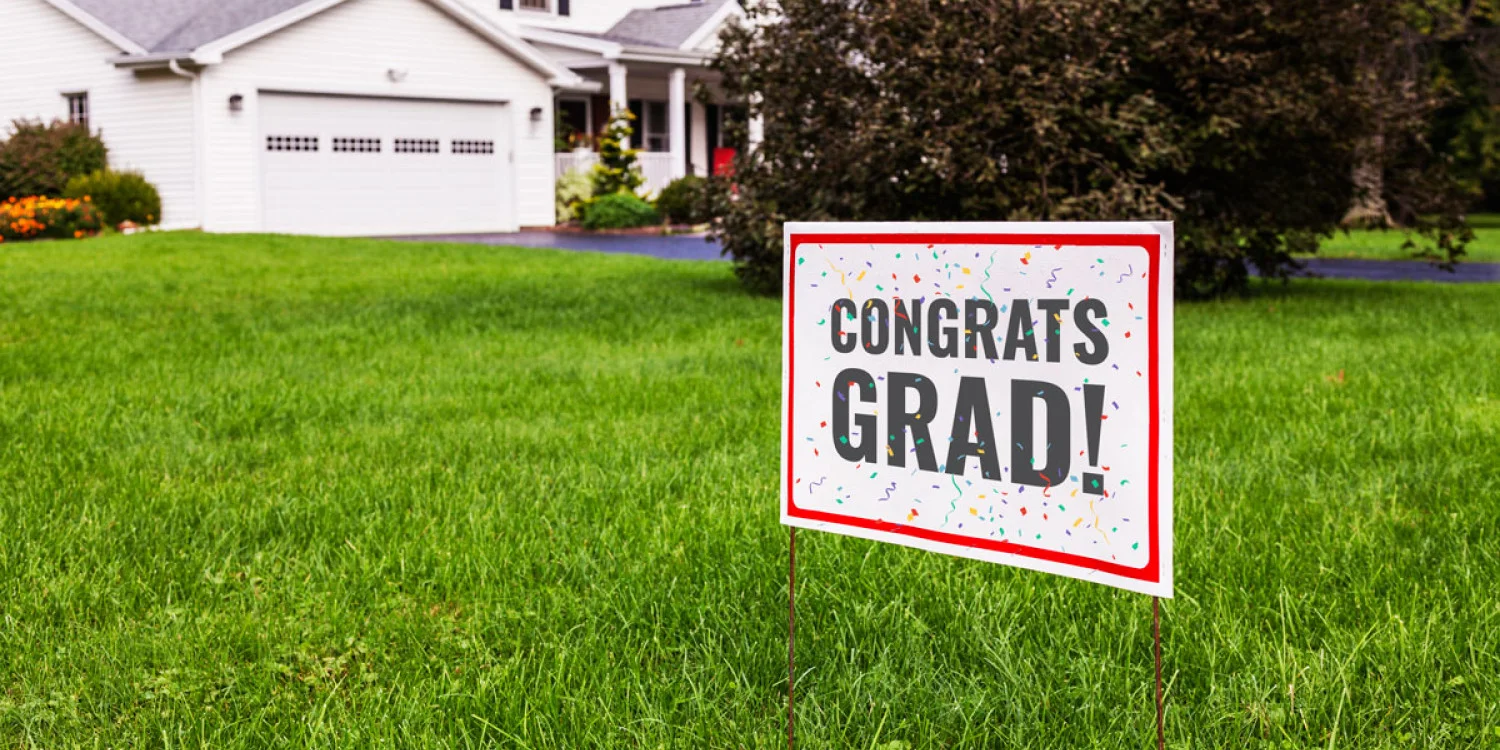 Celebrate the Class of 2021 with These Graduation Sign Ideas