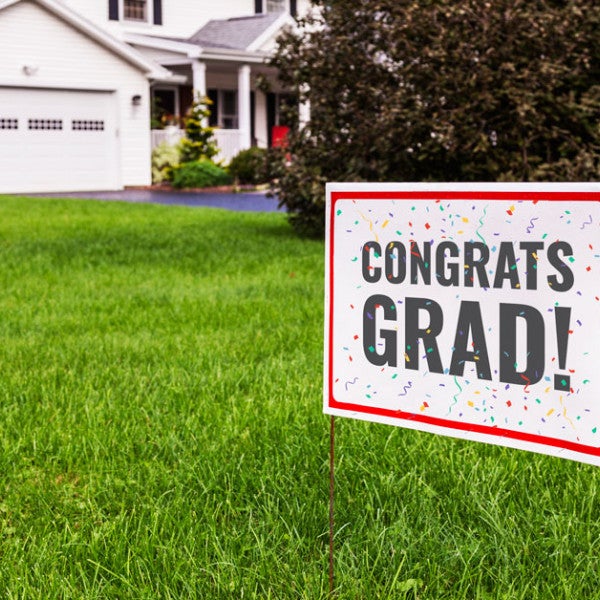 Celebrate the Class of 2021 with These Graduation Sign Ideas
