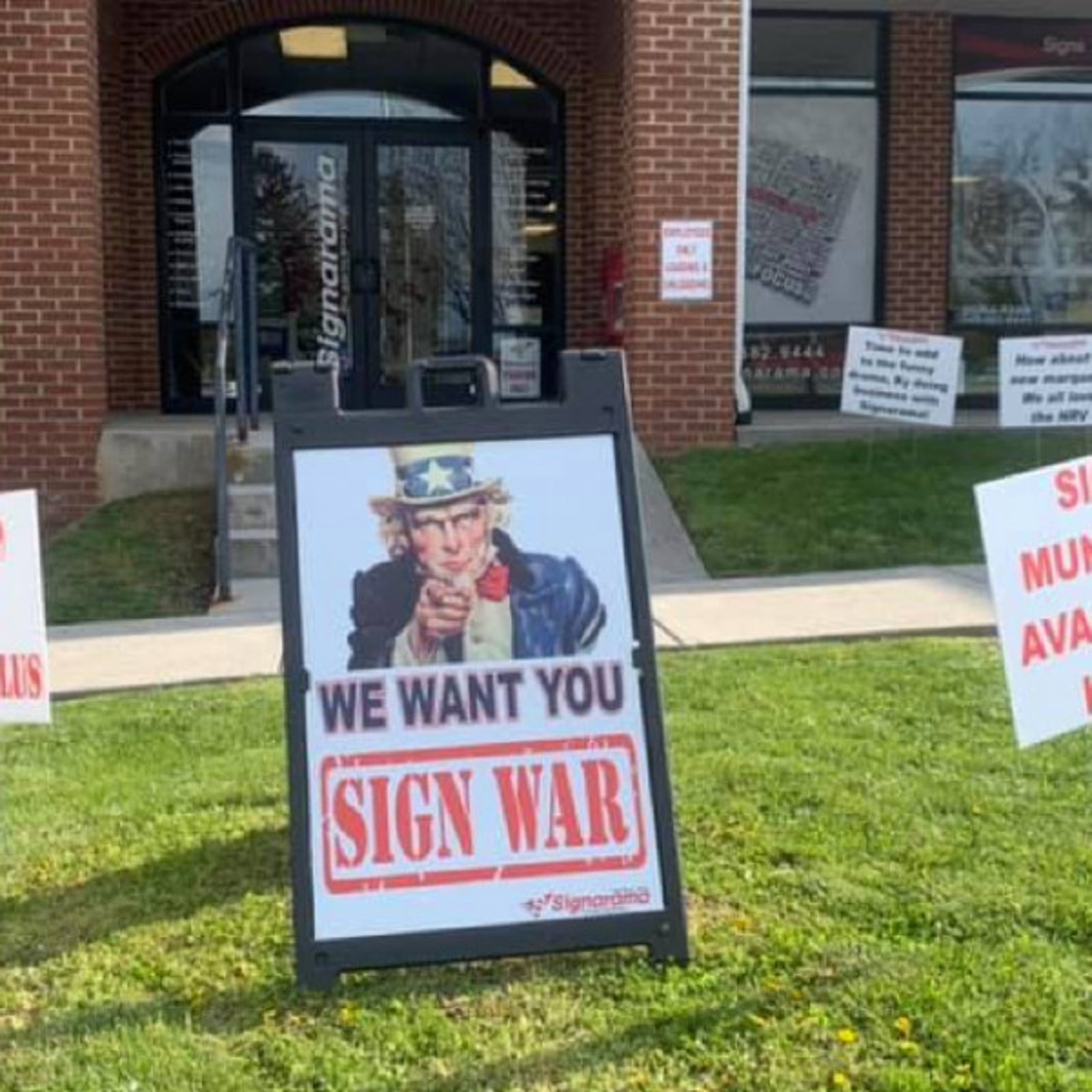 The 2021 Sign Wars that Swept the Nation