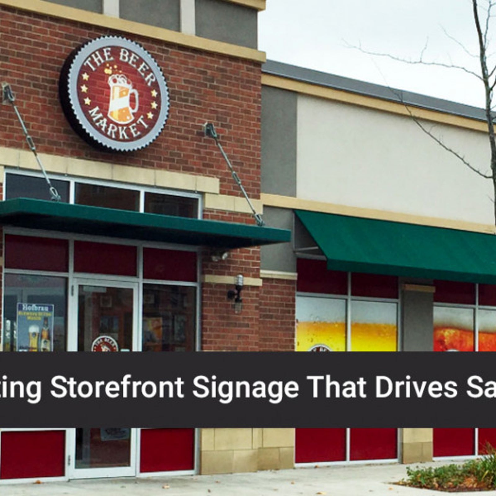 5 Tips for Creating Storefront Signage that Drives Sales