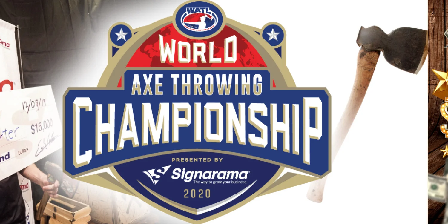 Signarama Returns As Title Sponsor For 2020 World Axe Throwing League Championship