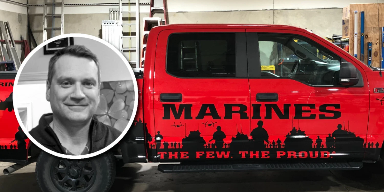 Veteran Owner Wraps Fleet for U.S. Marine Corps